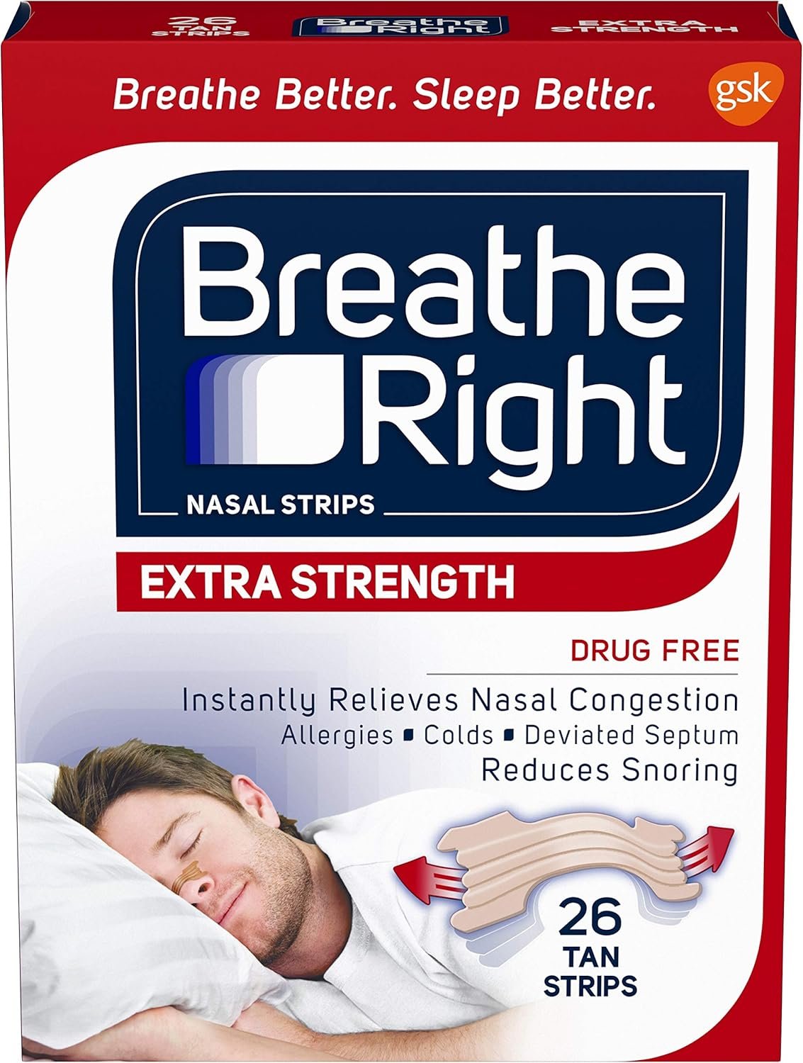 Breathe Right Extra Strength Nasal Strips