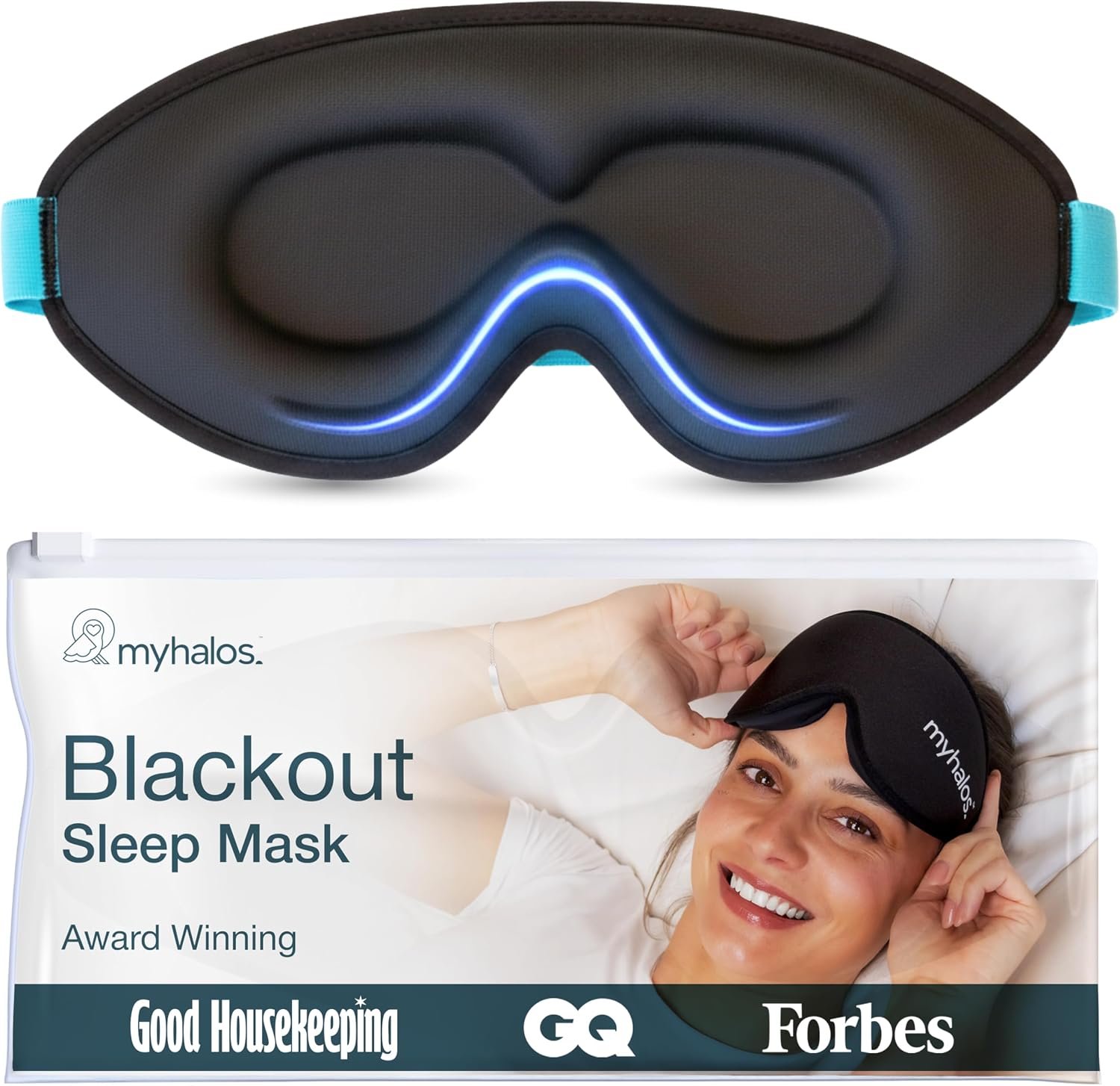 MyHalos Blackout Sleep Mask
